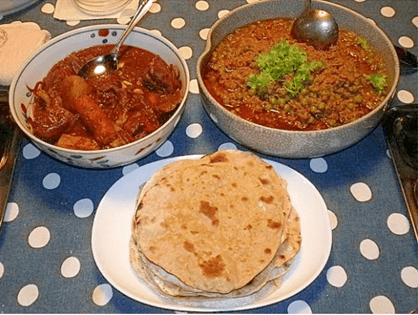 インド料理定番のチャパティ